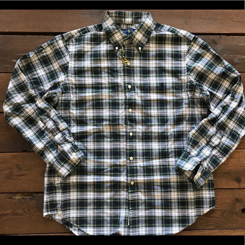 NWT Polo Ralph Lauren Mens Classic Fit Oxford, L